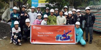 Japanese Global Village volunteers in Vietnam